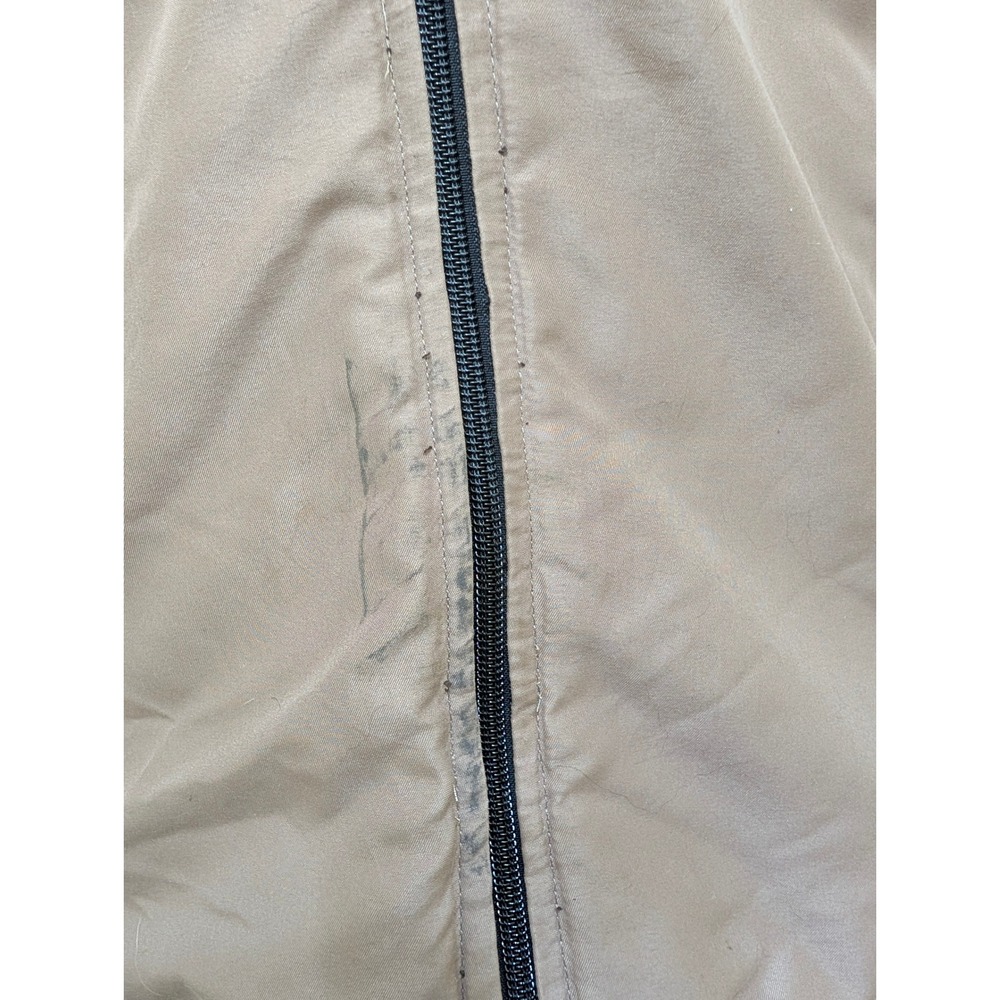 Ariat Mens Reversible Puffer Vest Brown Tan Full Zip Mock Neck Large L - Picture 8 of 10